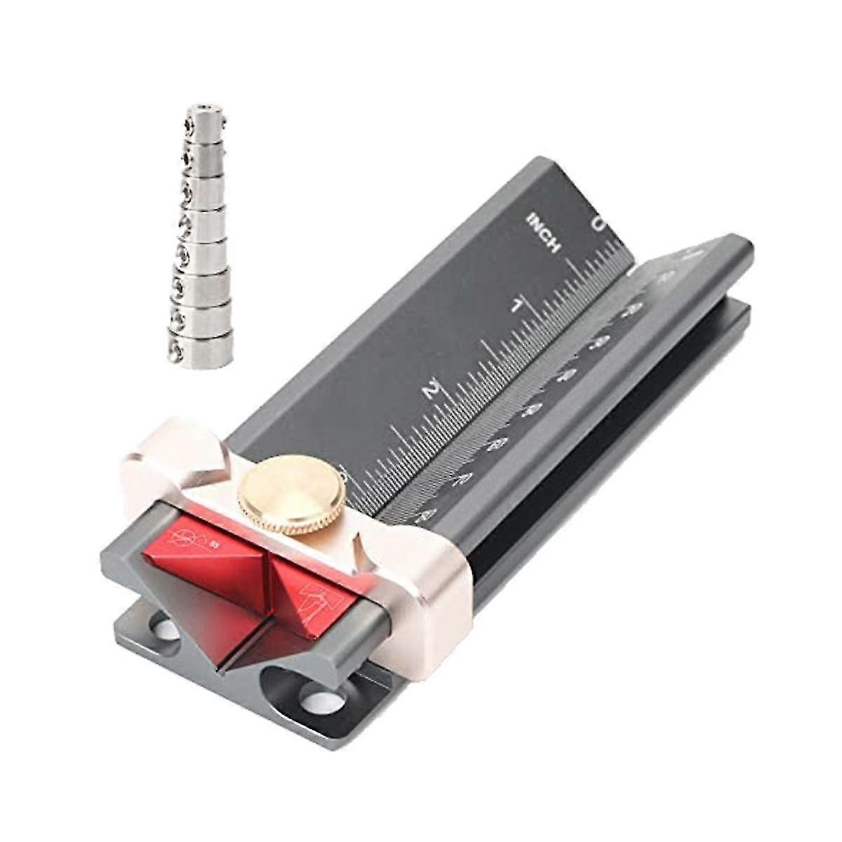 Drill Depth Measuring Gauge 3 In 1 Multifunction Depth Gauge Drill Stop Measure With 3-10mm Limit R