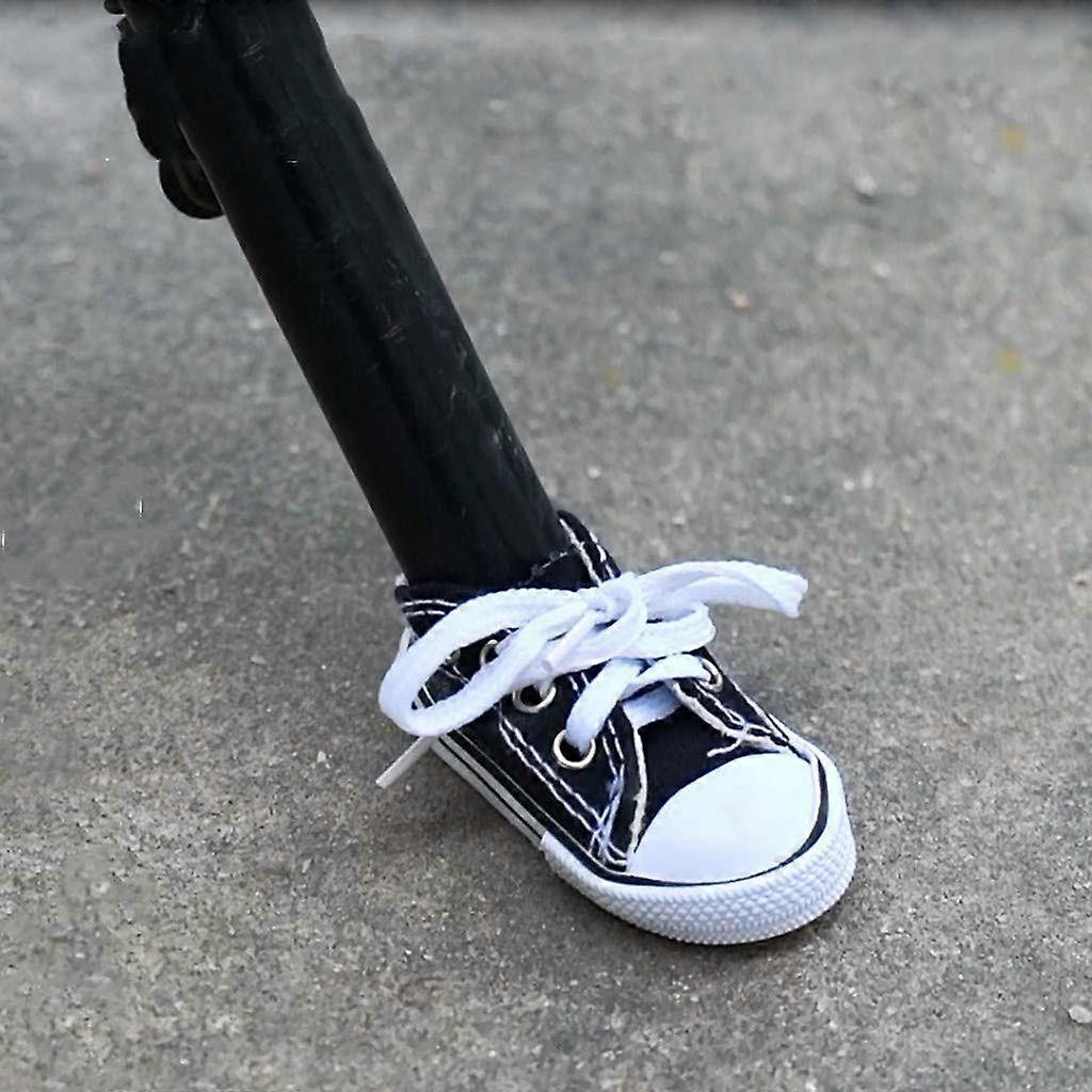 2Pcs Motorcycle Bicycle Foot Support Small ShoesFashion Motorcycle side tripod canvas shoesMini canvas motorcycle