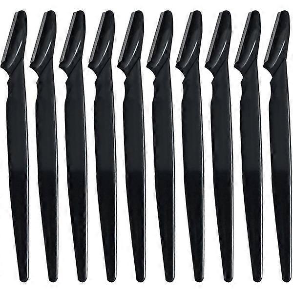 10x Eyebrow Razors - Black