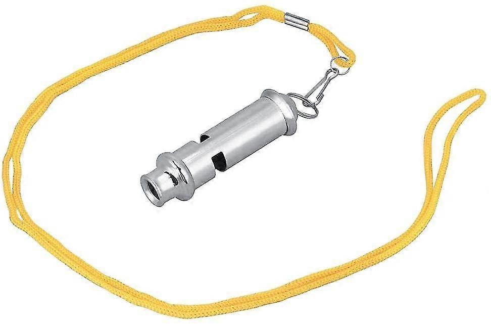 Pigeon Whistle With Lanyard Stainless Steel Ultrasonic Birds Behavior Training Tool