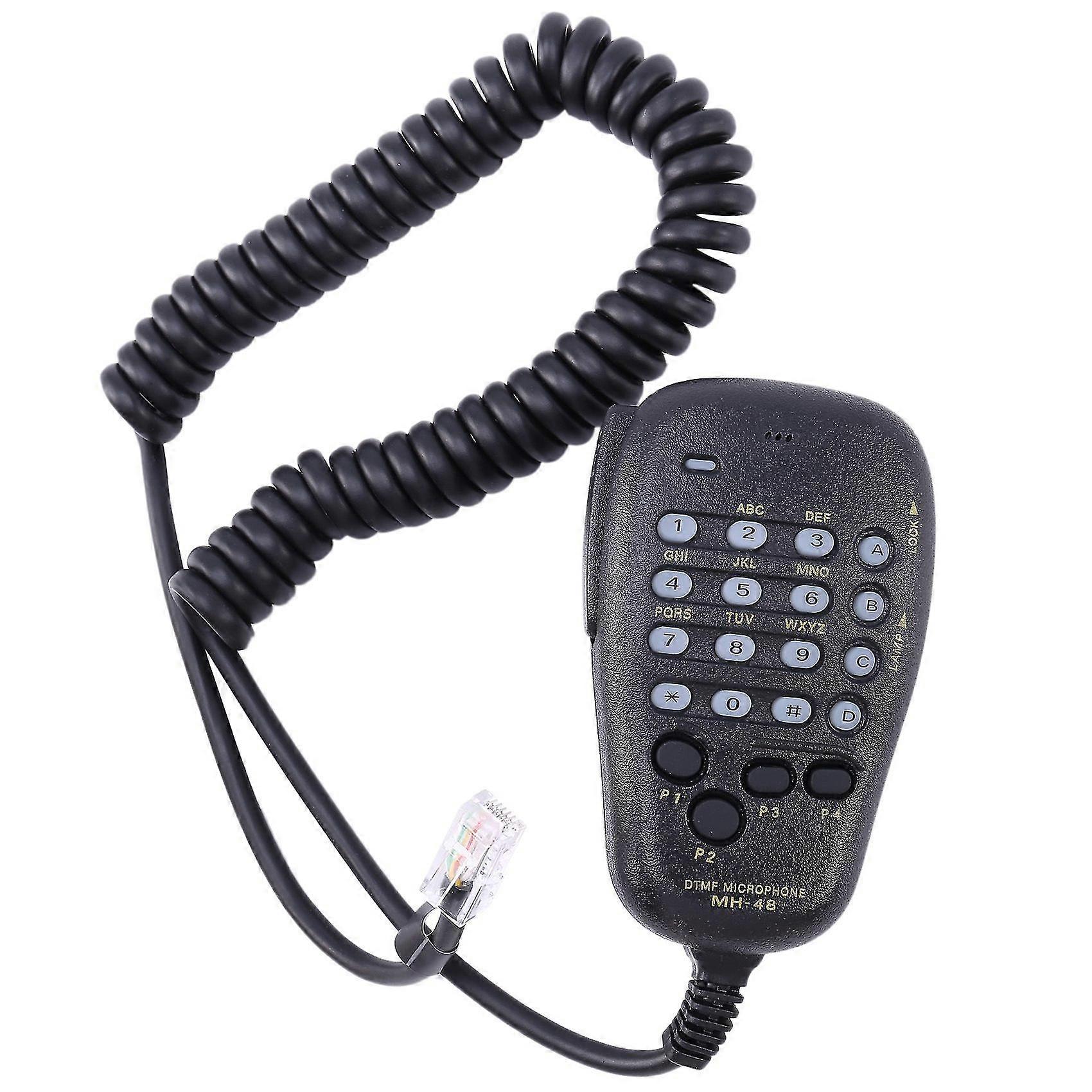Speaker For Mh-48 Mh-48a6j Dtmf Speaker Microphone For Ft-8800r Ft-8900r Ft-7900r Ft-1807 Ft-7800r