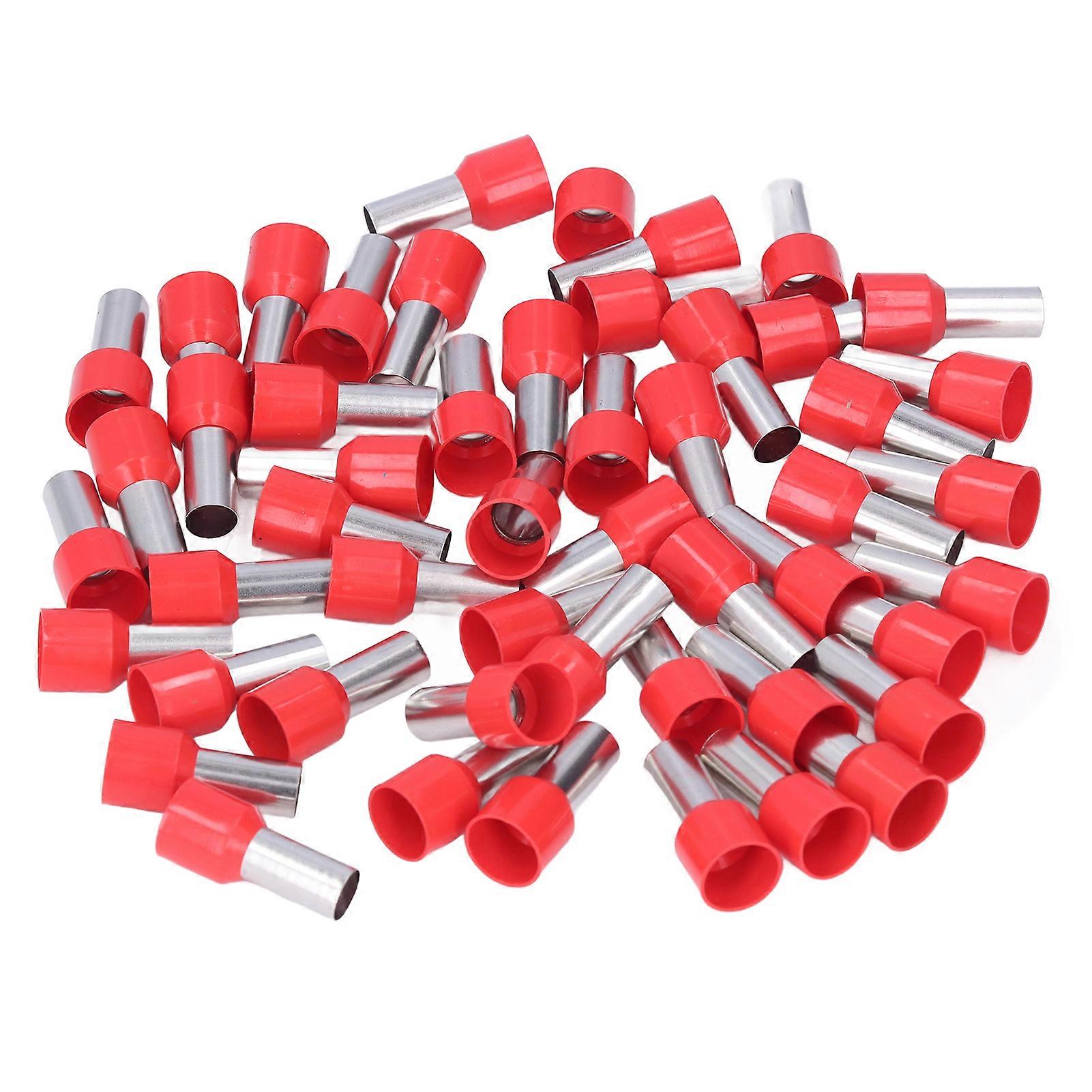 50Pcs Insulated Ferrule Pin Crimp Terminals EU Style Cord End Connectors 2 AWG E35-16