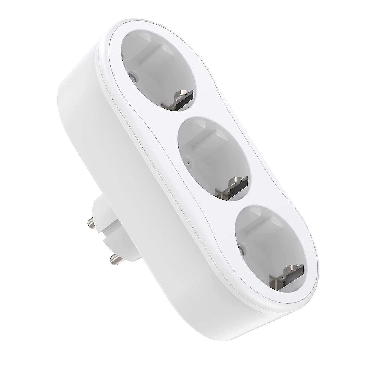 Socket Adapter, Multiple Plug Without Cable Socket Distributor 10a/250v/max 2500w Socket Strip For Office Home Travel