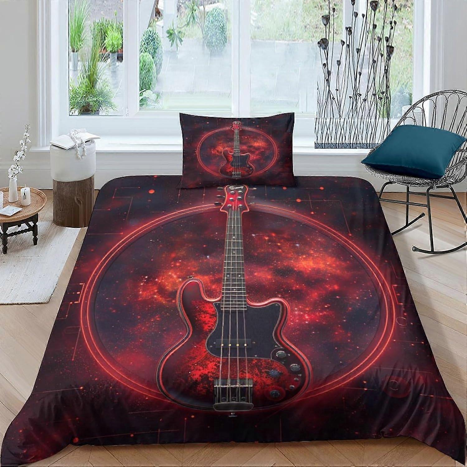 3D Michael Jackson Duvet Cover Set Soft 3 Piece Bedding Set boys Print Pattern Comforter Cover Set with Pillowcase Quilt Cover with Zipper (135*200 CM
