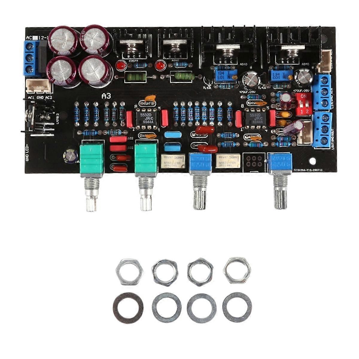 Class A HiFi Preamp Tone Control Board Components A3 Tone Board 4 Knobs Tone Board Digital Sound Re