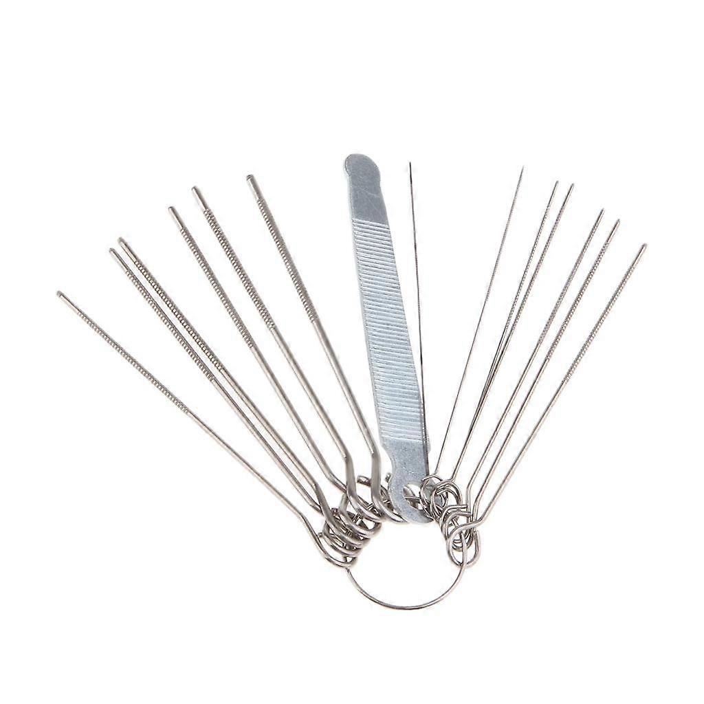 Gitarre Brücke Pin Hole Tool 13 In Bulk Gitarrenbauer Werkzeug Sägestangen Filing Set Geigenbauer