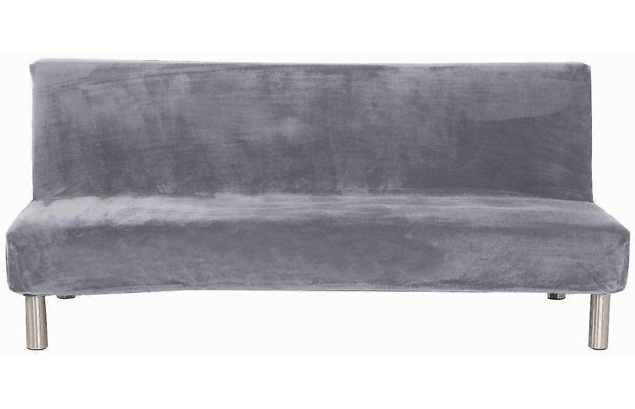 ベルベットとぬいぐるみで作られたソファカバー、3人掛け、冬用、厚いストレッチ生地、ソファベッドカバー、モノクロ、滑り止め、伸縮性、フォールディンにフィット