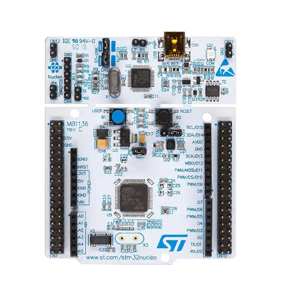 Nucleo-f072rb Development Board Stm32f072rbt6 Evaluation Board