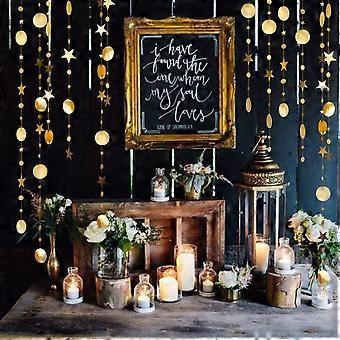 50th Birthday Road Sign Garland – Party Decorations With Streamers & Bow (Set)