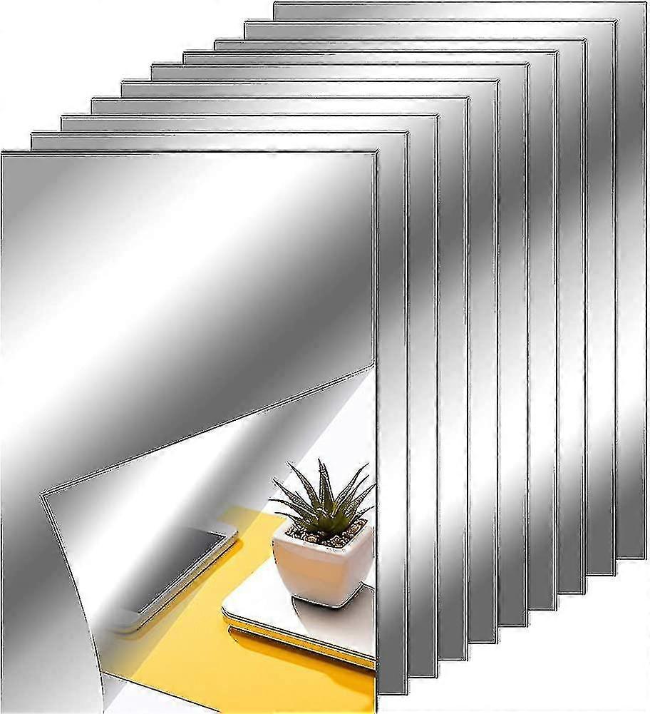 フレキシブルミラーシート非ガラス自己接着ミラータイルミラーステッカー