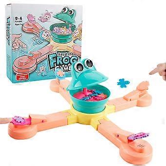 Feeding Frogs To Eat Biscuits Children Educational Toys Electric Family Party Game Board Funny Parent-child Toy