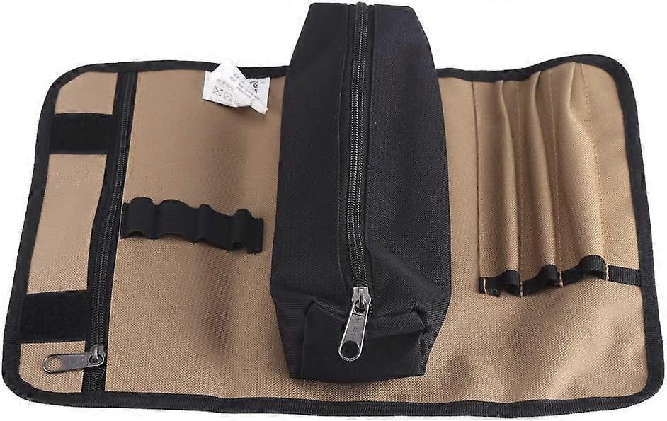 Tool Bag,Tool Bag,Electrician Tool,Electrician Hardware,36 * 25cm Durable Canvas Electrician Roll Up Tool Bag Hardware Tools Waterproof Storage Bag Or