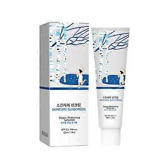 Round Birch Juice Moisturizing Sunscreen, Moisturizing Birch Juice Moisturizing Sunscreen, Facial Moisturizing Sunscreen
