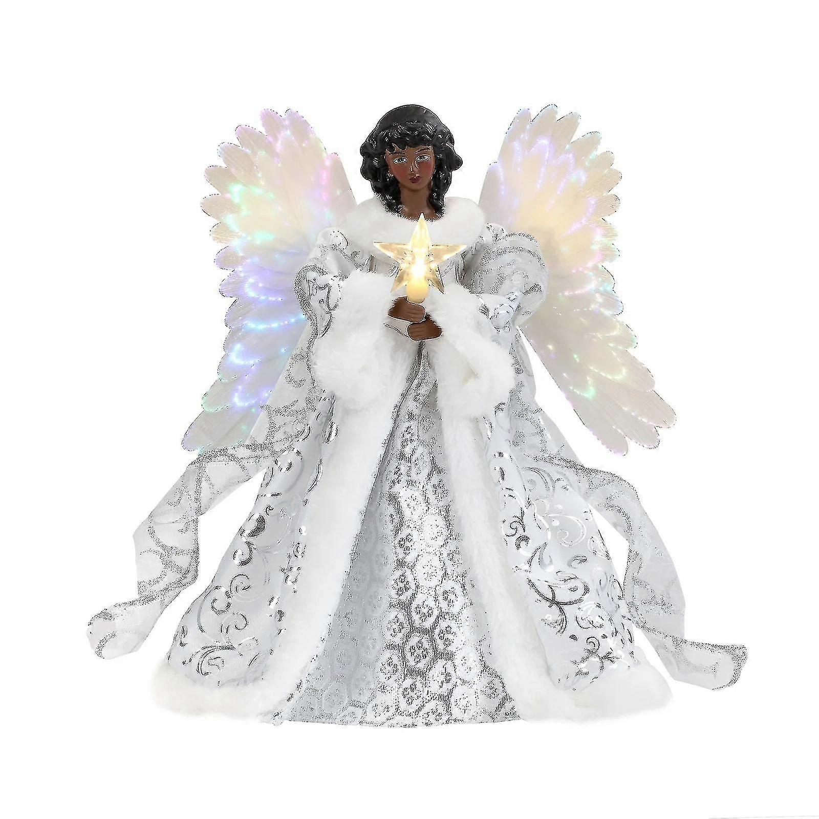 クリスマスツリートップエンジェルペンダントホワイトエンジェルホームインテリアクリスマスツリーオーナメント