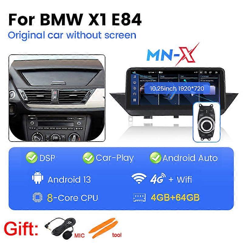 Android 13 Intelligentes System Auto Multimedia Player für BMW X1 E84 2009 2010 2012 2013 2014 2015 DSP GPS Carpaly Auto Alles in einem