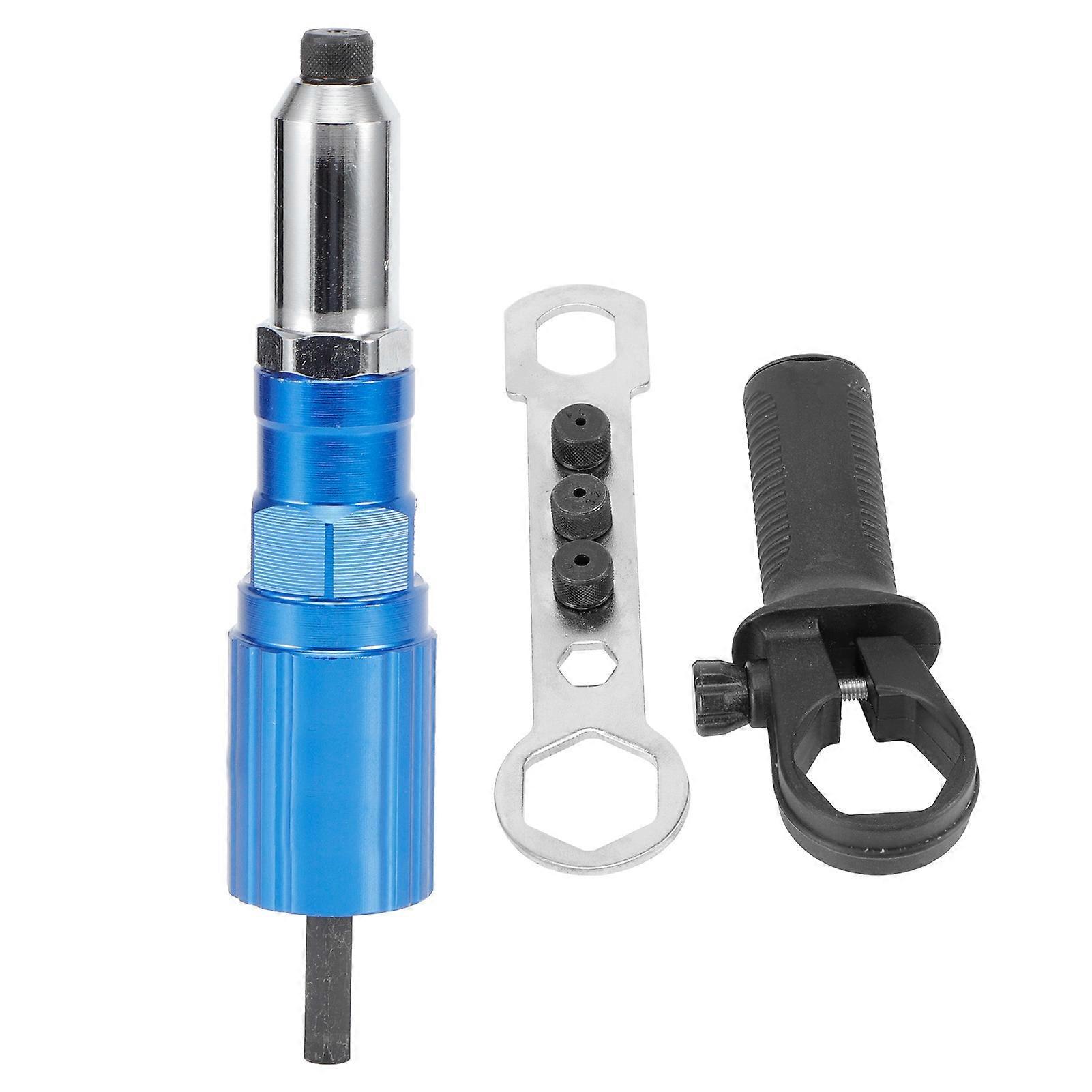 Rivet Drill Attachment Electric Conversion Connector for Carpenter Tools