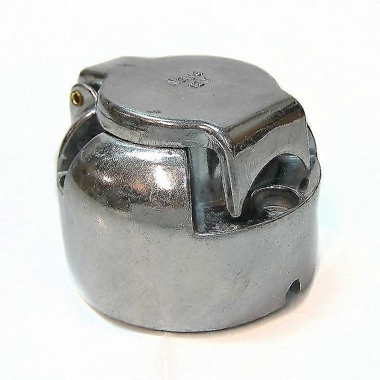 European-style Seven-pin Trailer Socket 12v Metal Power Socket Seven-hole Conversion Plug Trailer Truck Connector