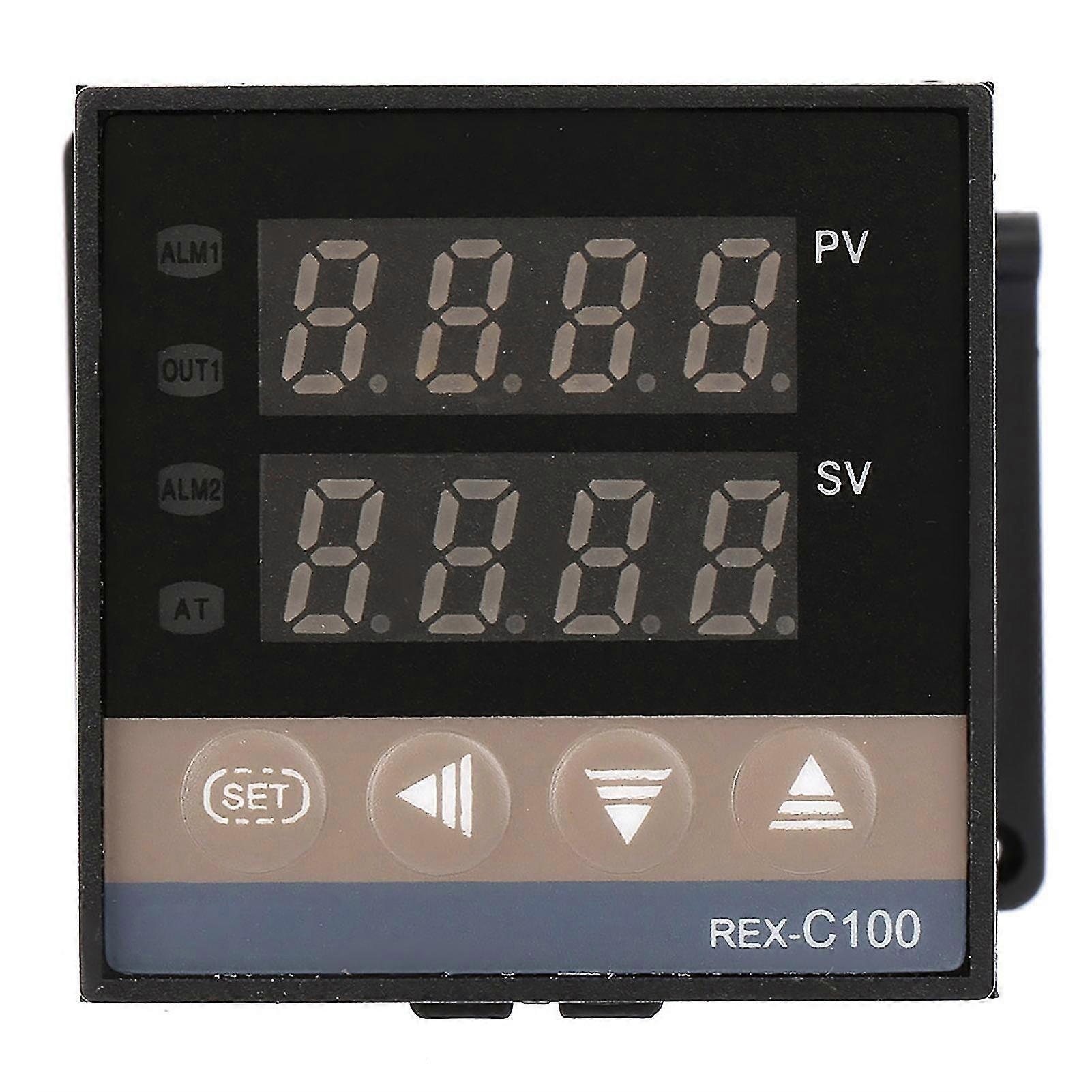 Digital Temperature Controller REX C100FK02-M*AN with PID and Relay Output