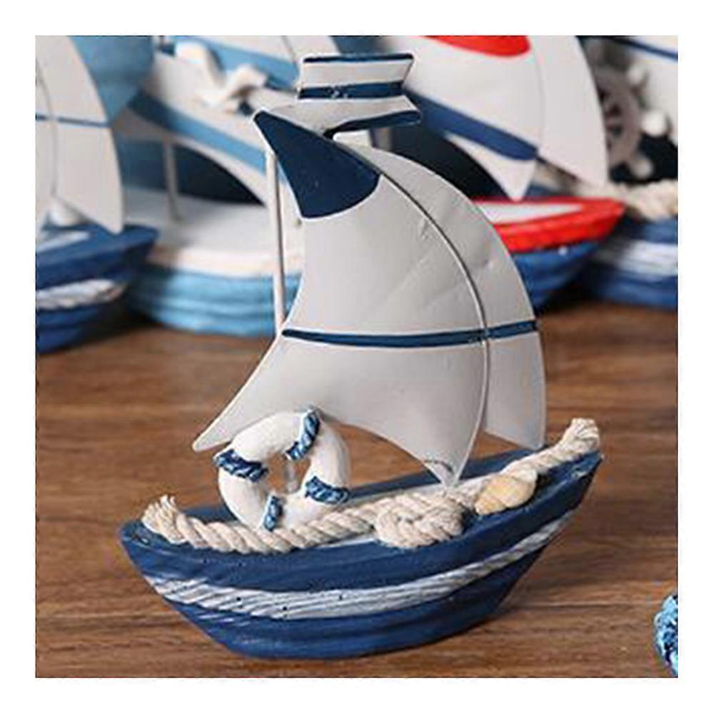 Creative wrought iron sailing table decoration metal crafts