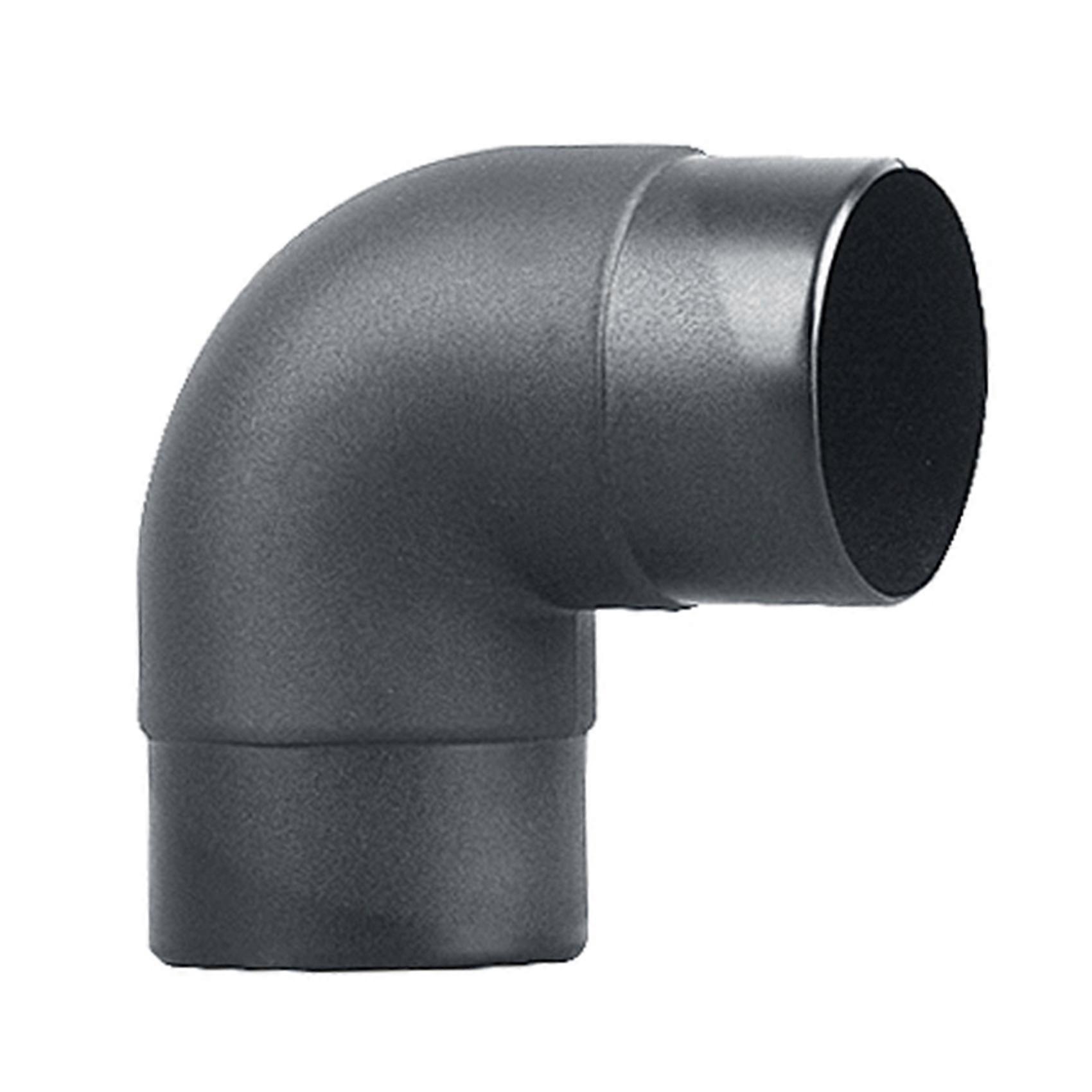 60mm Car Heater Ducting Pipe Vent Outlet L Shape Elbow Bend Pipe Exhaust Connector for Eberspaecher