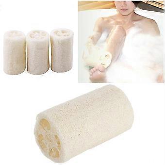 Natural Loofah Gourd Sponge Bath Rub Dishes Cleaning Exfoliating Scrubber Tool