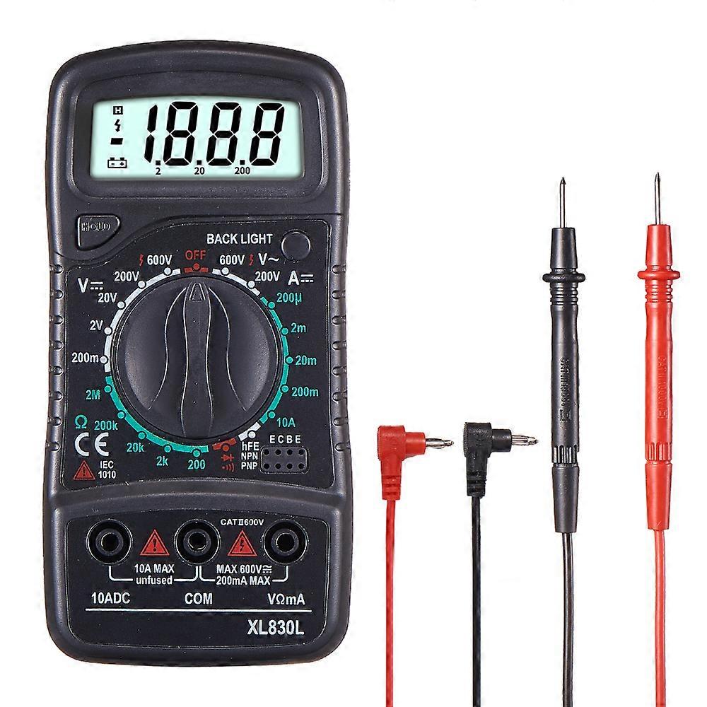 Digital Multimeter Measuring Instruments AC DC Voltage Meter Multi Tester Ammeter Voltmeter 3 In 1 Tools For Electrician XL830L