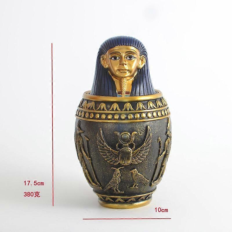 Egyptian Bastet Memorial Urn for Cat and Dog, Pet Ash Supplies, Cremation Ash Box, Coffin Box 1