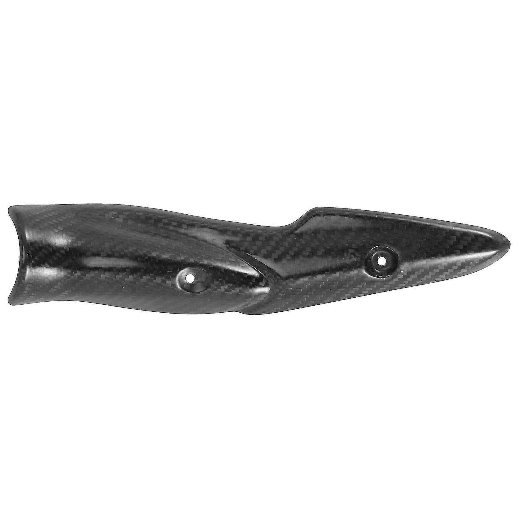 Pour Z900 2017-2019 Système d’échappement de moto Middle Link Tuyau en fibre de carbone Couvercle thermique anti-brûlure