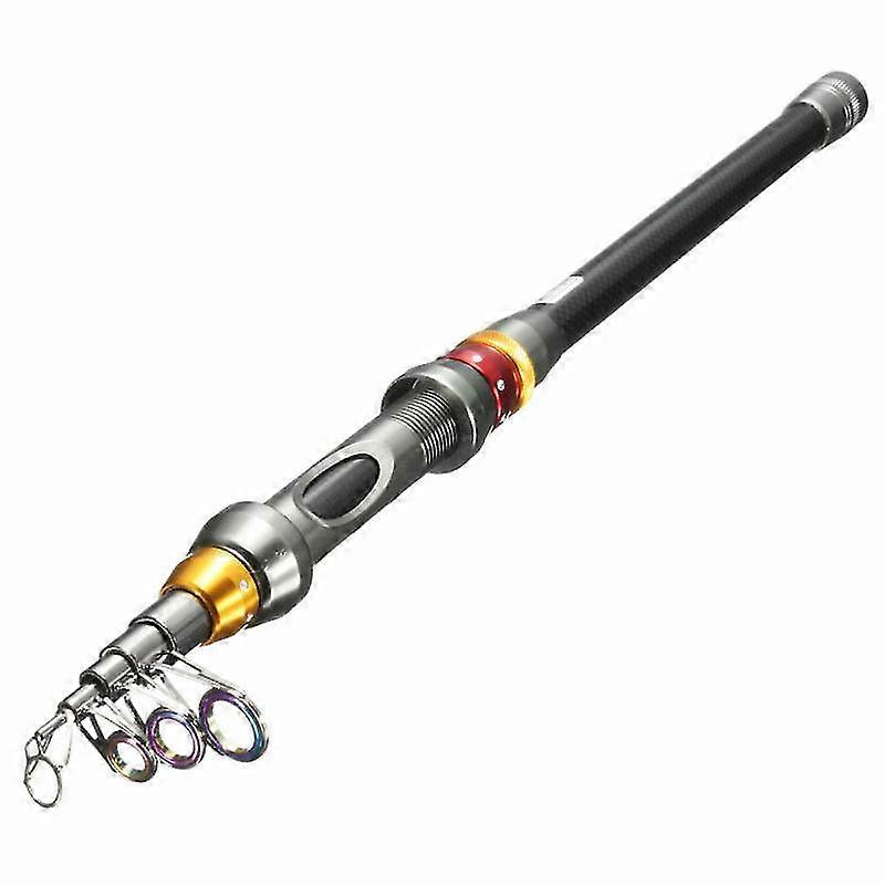 Ultralight Carbon Fiber Telescopic Fishing Rod Portable Sea Spinning Pole