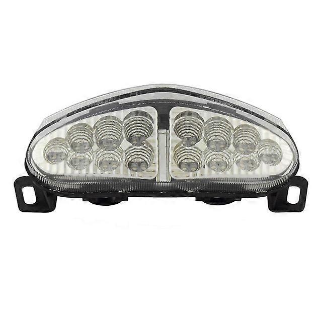 Chrome Led Integrated Blinker Taillight Tail Turn Signals Light For KAWASAKI Ninja 650R EX650 ER6 ER-6N ER-6F 2009 2010 2011