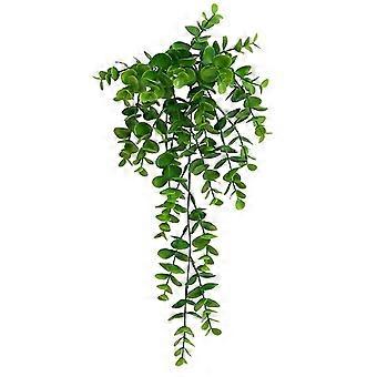 Fake Hanging Rattan Realistic Wide Application Plastic Simulation Eucalyptus Hanging Plants For Hotel Jikaix