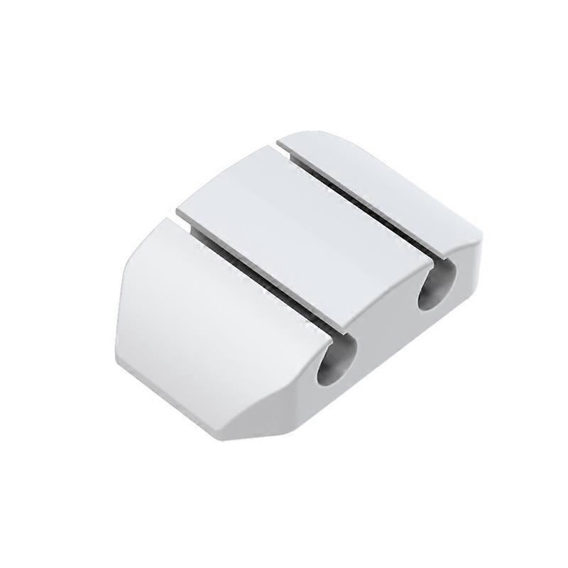 3PCS Cable Organizer Silicone USB Cable Winder Desktop Tidy Management Clips Cable Holder for Mouse Headphone,white