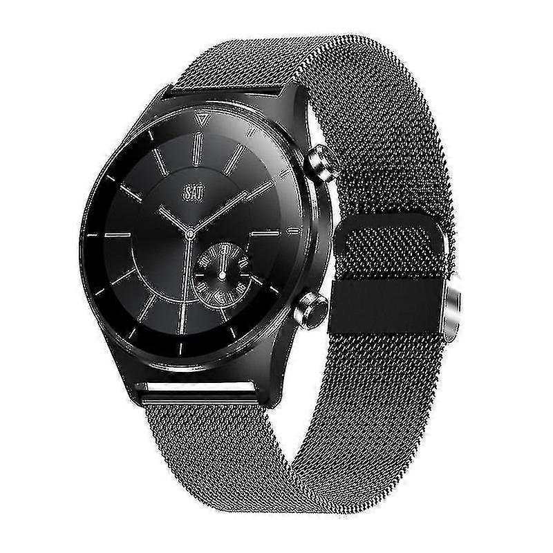 Chronus Smart Watch Clock E13 Support Phone Call Messages,gps Bluetooth 5.0 Connection,waterproof(black)