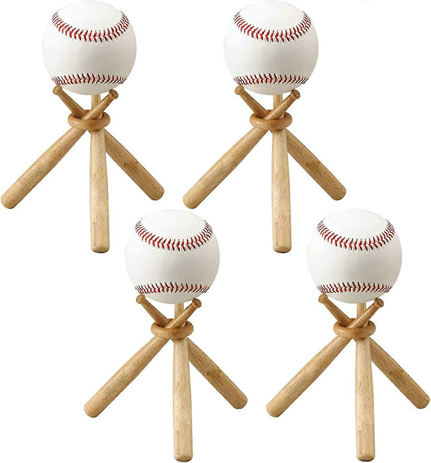 Support de baseball Support de support de baseball Support de base-ball en bois Support d'affichage