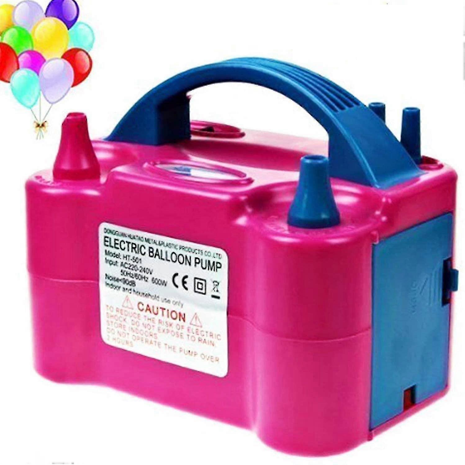 مضخة بالون عيد ميلاد ، 600W منفاخ بالون كهربائي محمول ، منفاخ أوتوماتيكي وشبه أوتوماتيكي لعيد ميلاد ، حفلة ، زفاف
