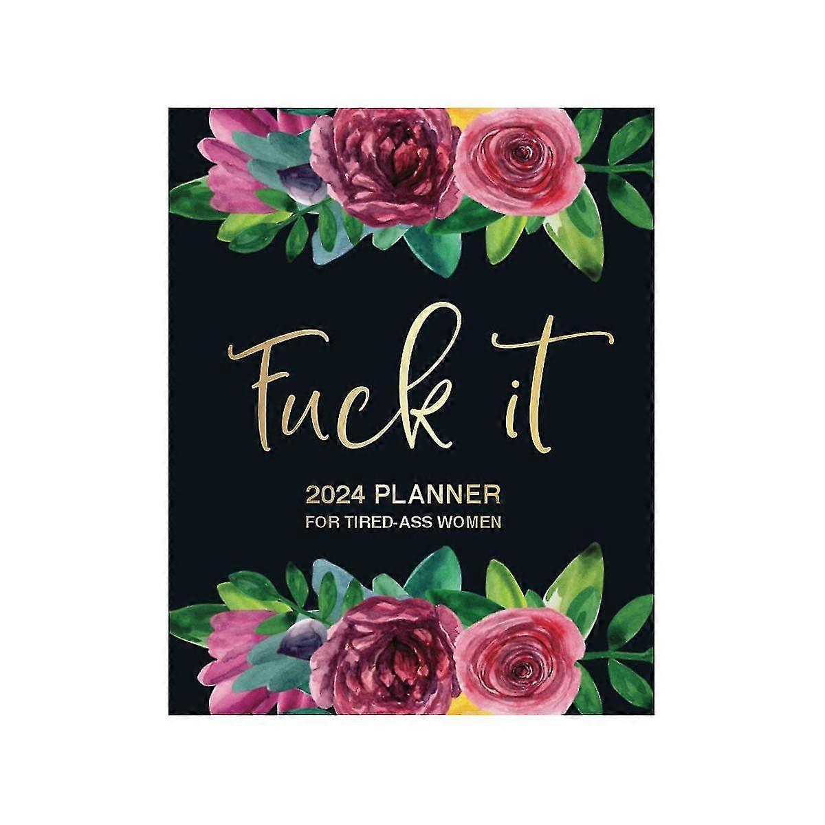 2024 Wall Calendar, Funny Calendar 2024, Swearing Calendar, Physical Calendar, Hanging Calendar, Cu
