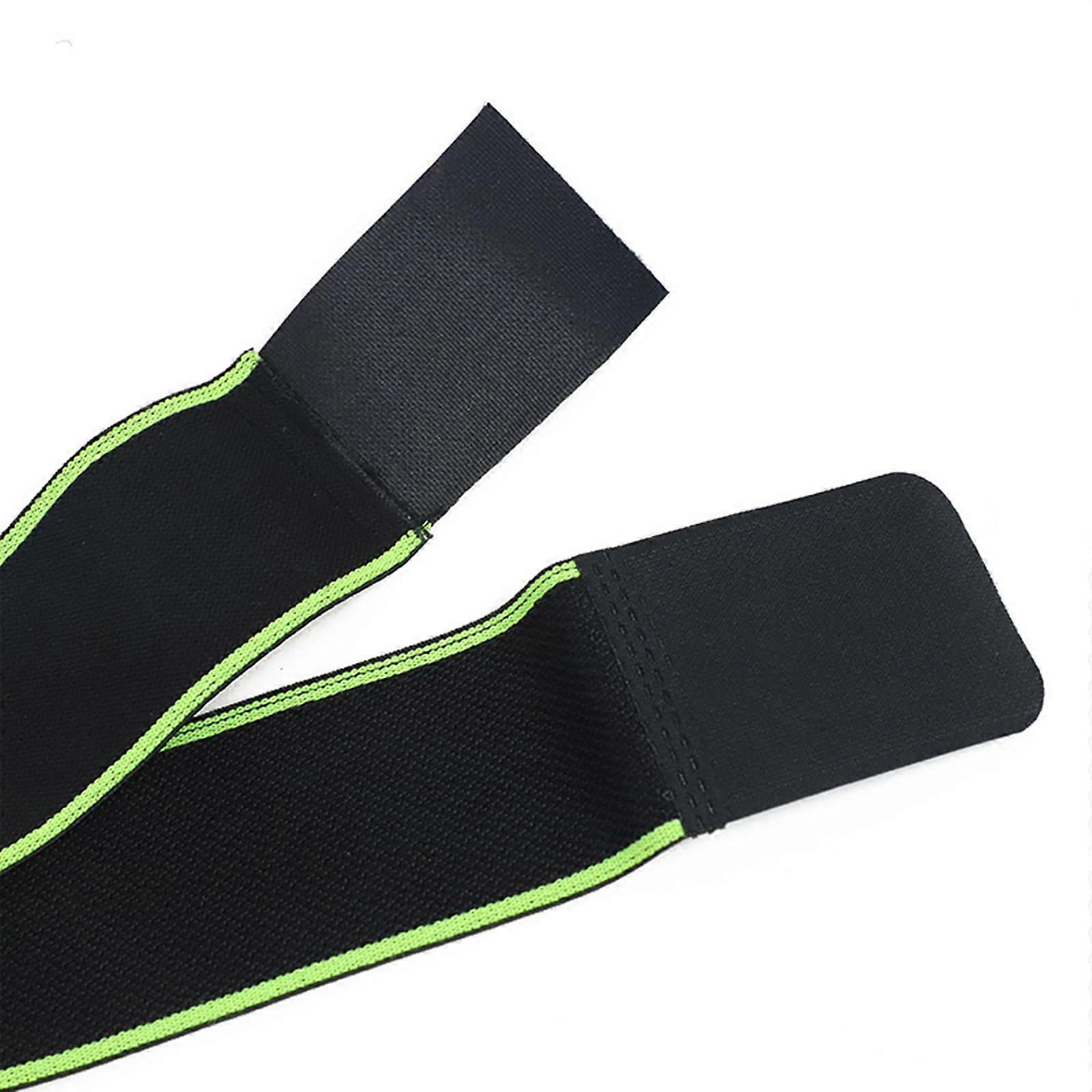 Adjustable Bandage Taping Ankle Brace Protector for Sports, Breathable Elastic Nylon Material for Warmth and Support - Green, Size XL