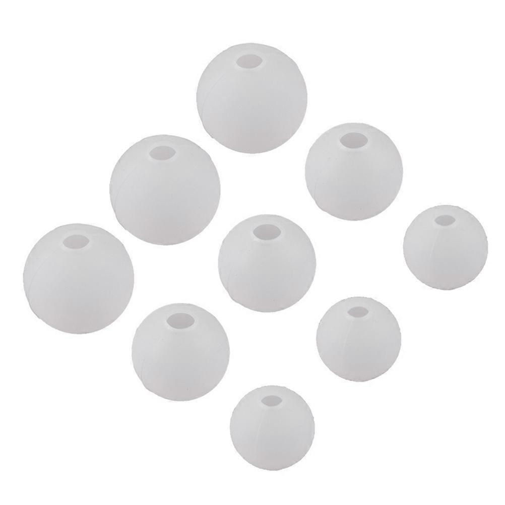 9 قطع DIY كريستال الايبوكسي سيليكون قوالب تصميم كروي مصغرة نجمة نجمة الكرة سيليكون قوالب لصنع الحرف DIY