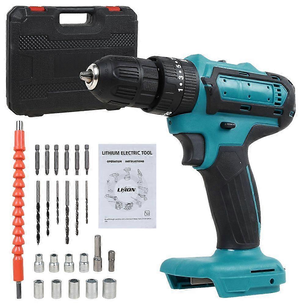Cordless drill set 60Nm cordless screwdriver drill with case for Makita 18V