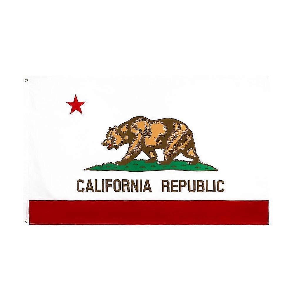 90*150cm Us Usa State Bear California Flag