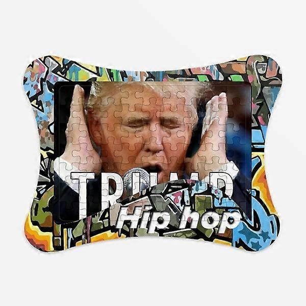 American Against Great Angry Image Puzzle Puzzle Puzzle Spielzeug Hip Hop Paper Board