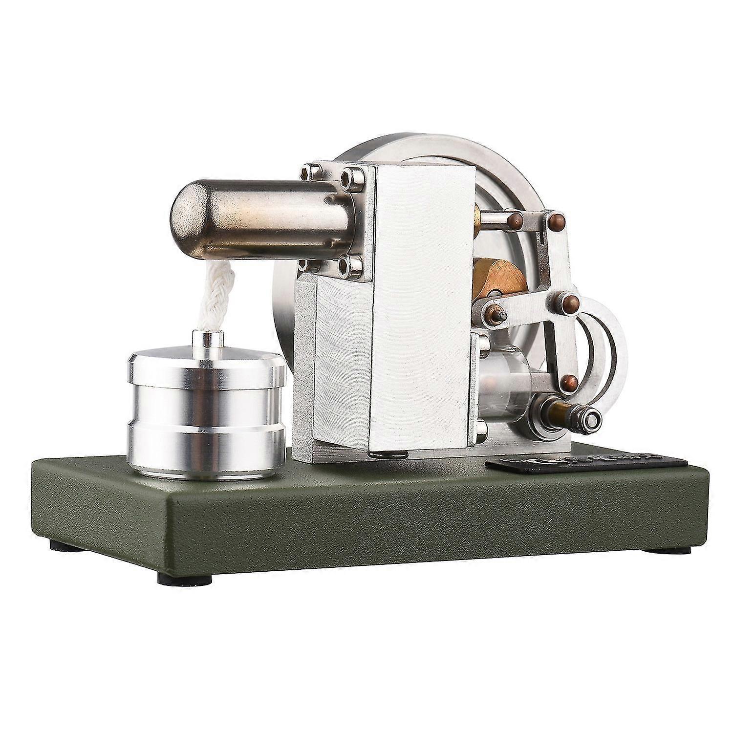 Mini Hot Air Stirling Engine Motor Model External Combustion Steam Power Physics Experiment Educatio-JY