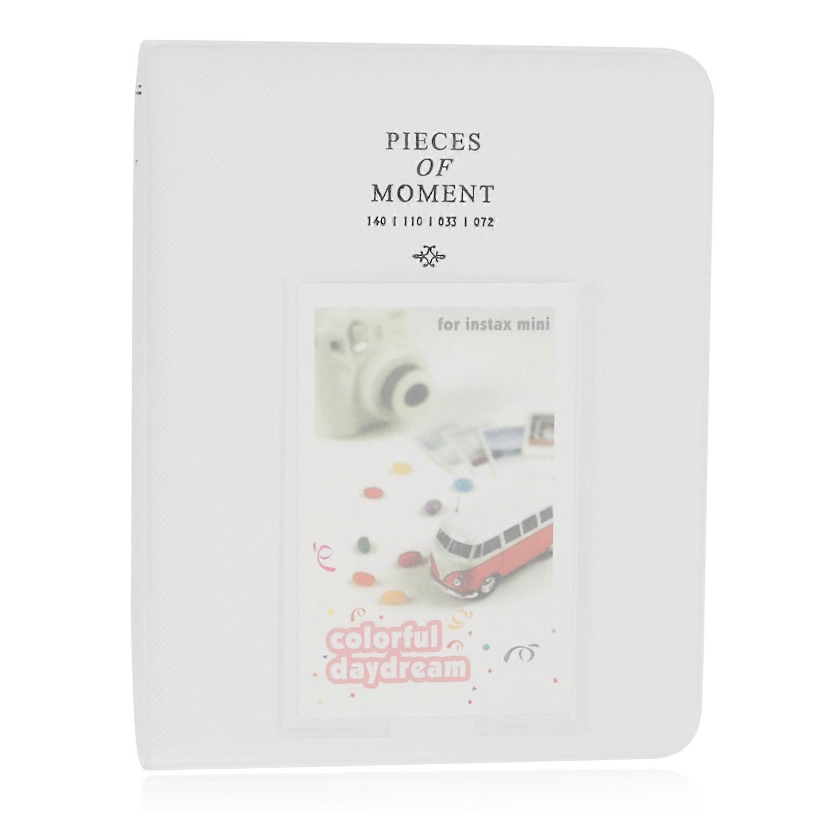 64 Pockets 3in Mini Photo Album Instant Picture Storage Case for Polaroid Mini Camera 11 9 8
