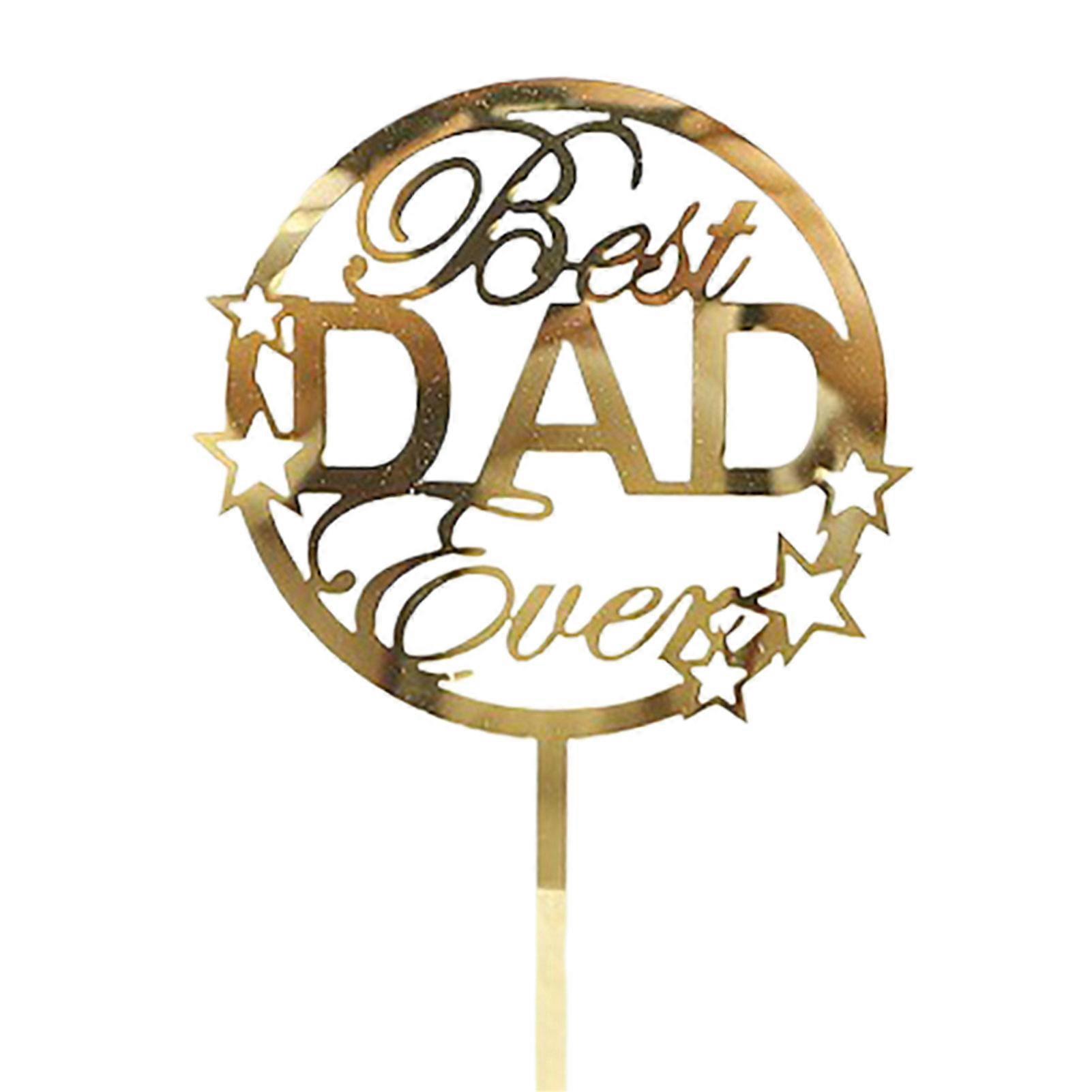 عيد ميلاد كعكة البرنامج المساعد جذابة رومانسية الزينة تزيين عيد الأب إدراج كعكة عيد ميلاد أبي إدراج عيد الأب