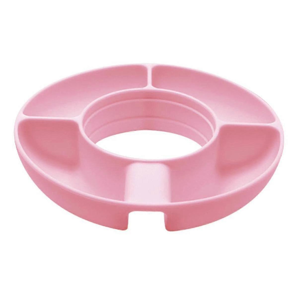 Saplı 40oz Bardak İçin Atıştırmalık Kasesi, 4 Bölmeli Taşınabilir Atıştırmalık Tepsisi Tutucu ile Yeniden Kullanılabilir Atıştırmalık Tepsisi