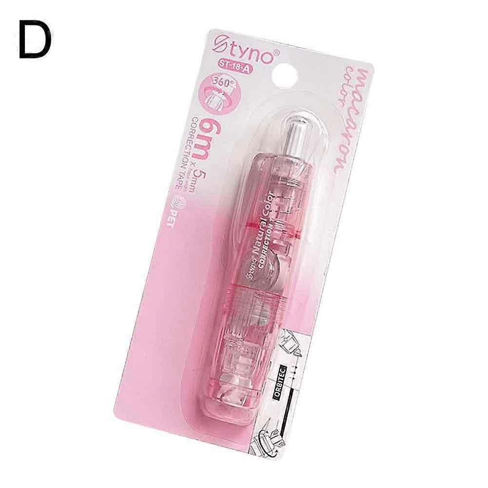 Transparent 4 Color Correction Tape High Value Design For Students Easy To Use Durable Plastic