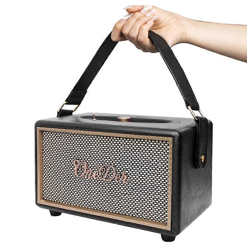 Oneder D6 40W Retro draagbare Bluetooth-luidspreker D6