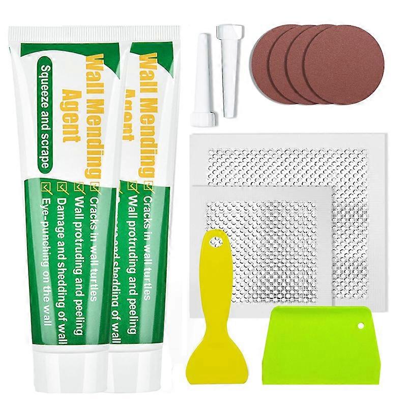 Wall Patch Repair Kit-Drywall Repair Kit-Safe Wall Mending Agent for Plaster,Ceiling&Sheet Rock-Dry