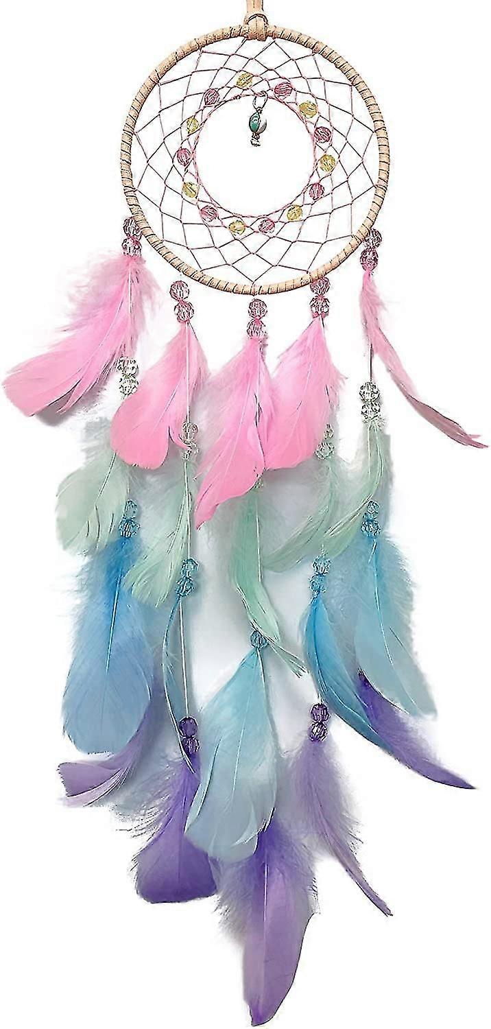 Dream cher Wall Decoration With Colourful Feather,0609