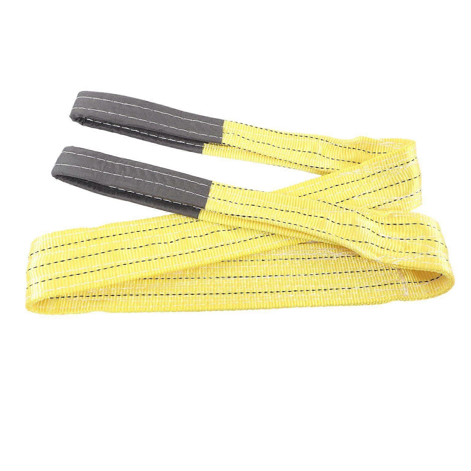 polyester webbing strap crane lifting rope 3T Flat Lifting Rope with Double
